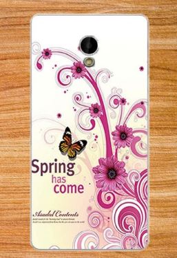 Чехол для Prestigio Grace S5 PSP5551 DUO "Spring"   (силикон)-0
